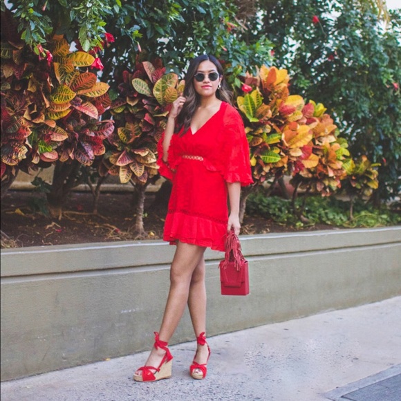 selfie leslie Dresses & Skirts - Red Dress